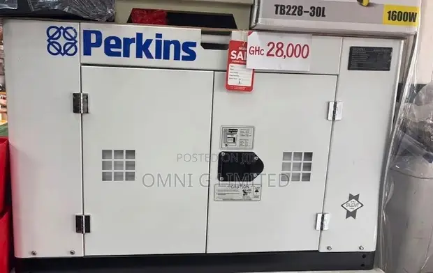 10 KVA Perkins Silent Diesel Generator - 1