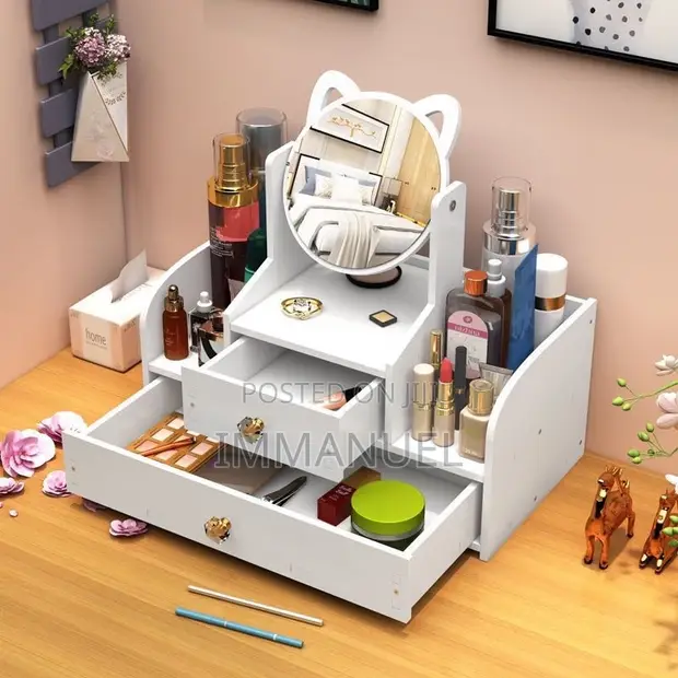 Wood Plastic Composite (WPC) Makeup Organizer - 1