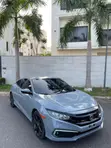 2019 Honda Civic Sport Coupe Gray - 4