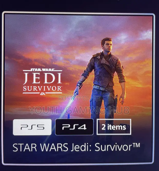 Star Wars Jedi: Survivor Game Account for PS4 & PS5 - 1