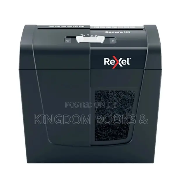 Rexel Secure X6 Cross-Cut Paper Shredder - 1