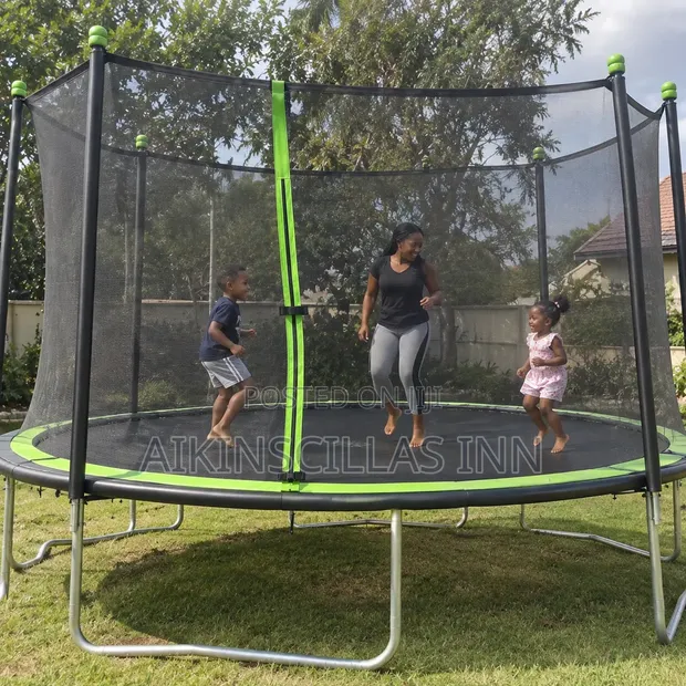14ft Large Trampoline - 1