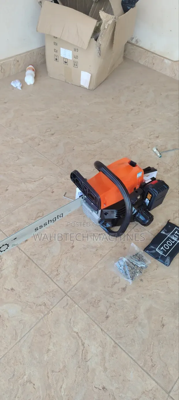 Brand New Electric Start Chainsaw - 20-inch - 1