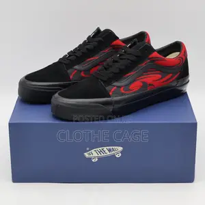Vans Old Skool LX Y2K Flame Black/Red Sneakers