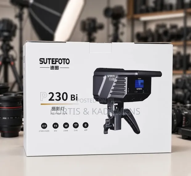 Sutefoto P230bi 230W LED Video Light - 1