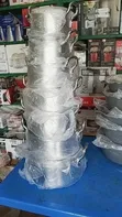7-Piece Heavy Stainless Steel Pot Set - 2