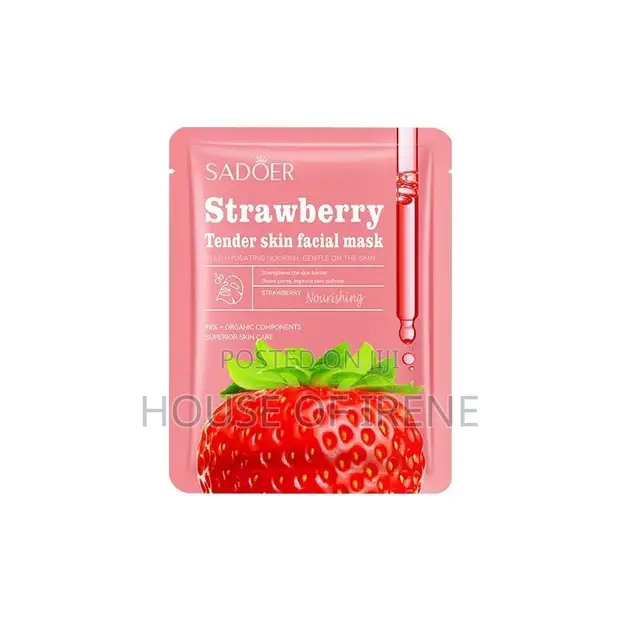 Sadoer Moisturizing and Soothing Fruit Essence Facial Mask - 1