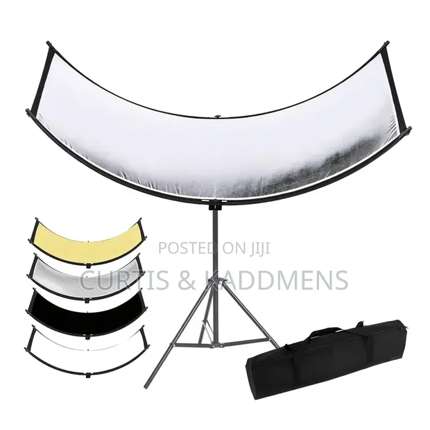 4-in-1 U Shape Reflector with Stand (60x180cm) - 1