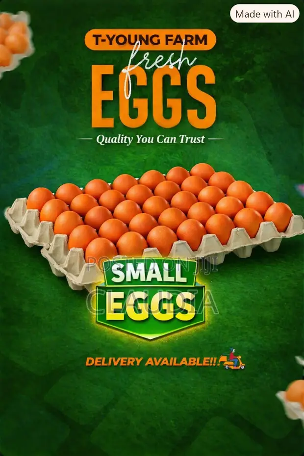 Farm Fresh Chicken Eggs - 10,000 Units - 1