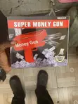 Supreme Money Spray Gun with Fake Dollars - 1