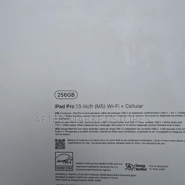 New Apple iPad Pro 13" (2025) 256GB Black - 1