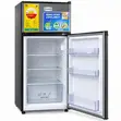 Nasco 95L Double Door Fridge with Top Freezer - NASF2-12S - 2
