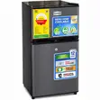Nasco 95L Double Door Fridge with Top Freezer - NASF2-12S - 3