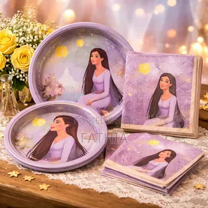 Disney Wish Asha 8-Pack Appetizer Plates & Napkins