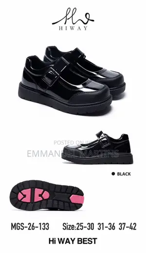 Hi-way Best Girls' School Shoes - Size 37