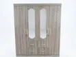 Foreign 4-Door Wardrobe with Mirrors & Drawers - 1