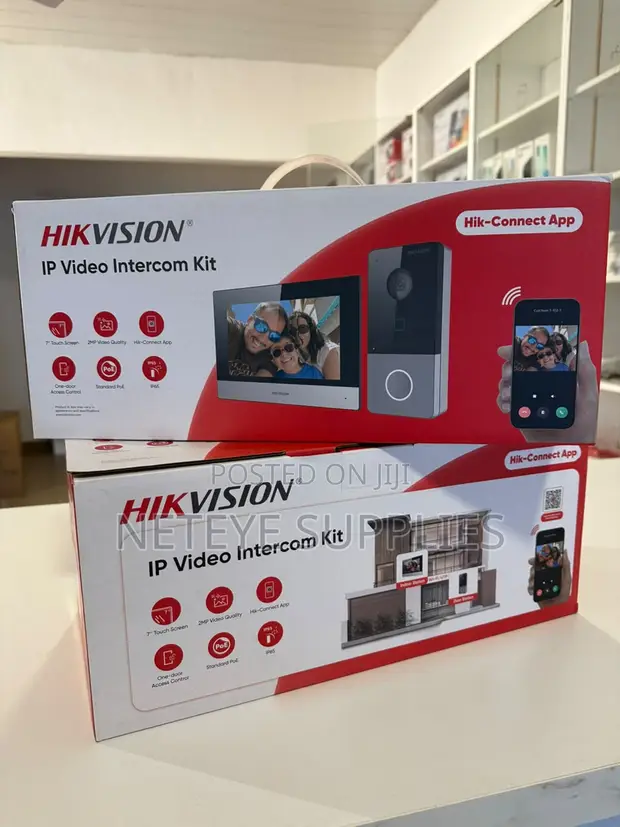 Hikvision DS-KIS603-P IP Video Intercom Kit - 1
