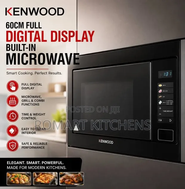 Kenwood Luxury 60cm Inbuilt Digital Microwave - 1