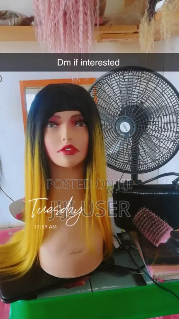 Weavons Wig Cap - Straight Gold/Blonde & Dark - 1