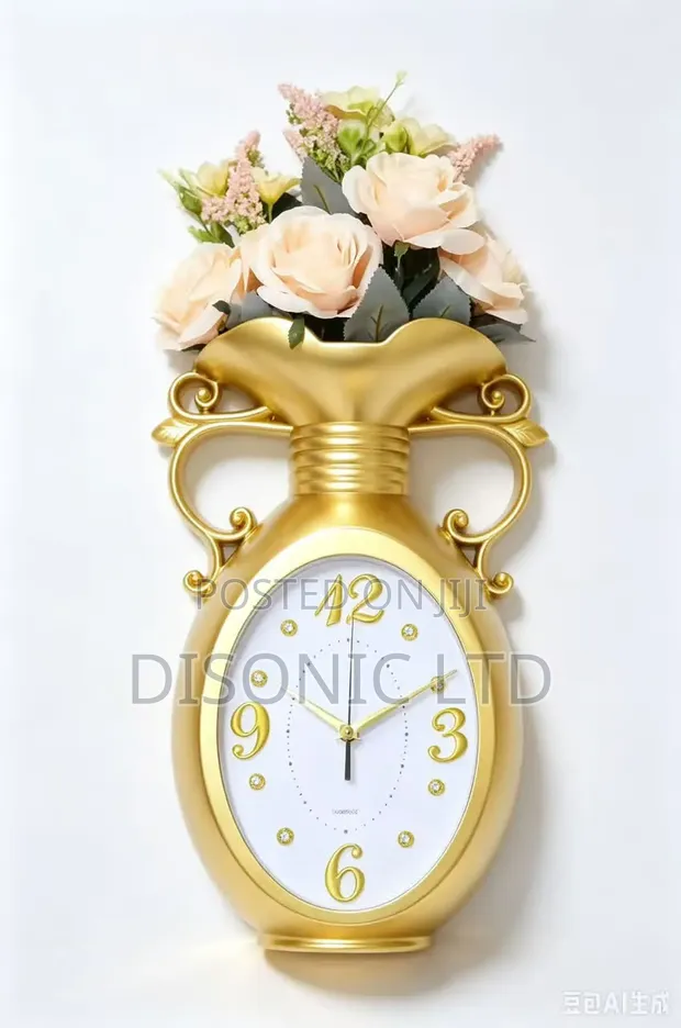 Flower Wall Clock - 1