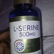 L-Serine Capsules 500mg, 120 Count - 1