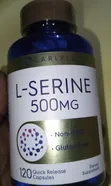 L-Serine Capsules 500mg, 120 Count - 2