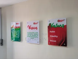 Acrylic Stand Off Signs