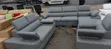 L-Shape Adjustable Headrests Living Room Set - 2