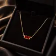Subtle Line Necklace - 1