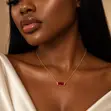 Subtle Line Necklace - 5