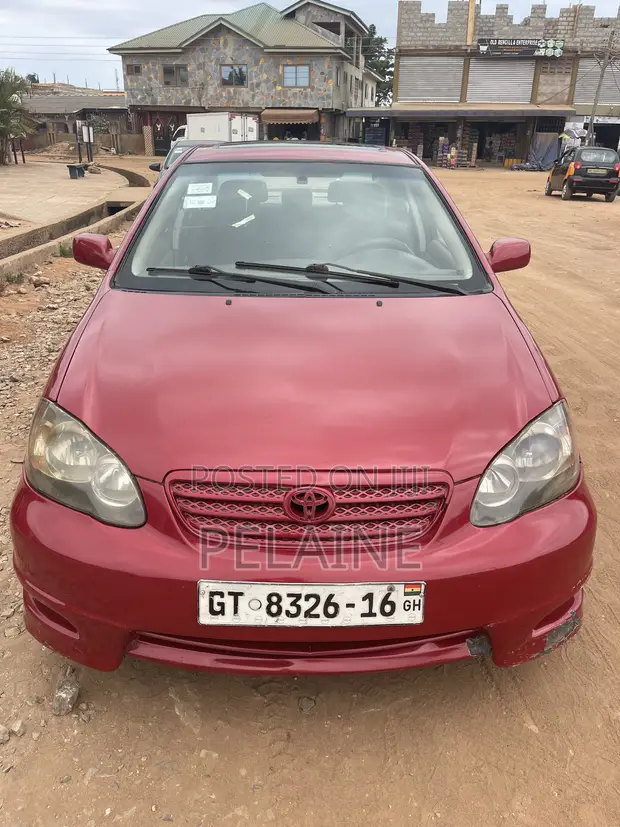 Toyota Corolla 2007 Red - 1
