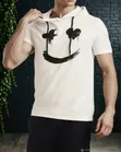Shein Men's White Short Sleeve Shirt - Size L - 1