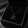 Ohm Noir Pendant Necklace - 1