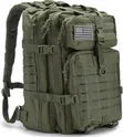 QT QY 50L Tactical Military Travel Backpack - Army Green - 3