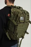 QT QY 50L Tactical Military Travel Backpack - Army Green - 4