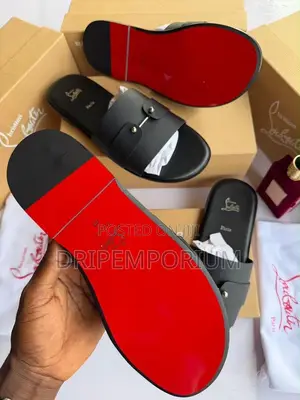 Christian Louboutin Paris Slides