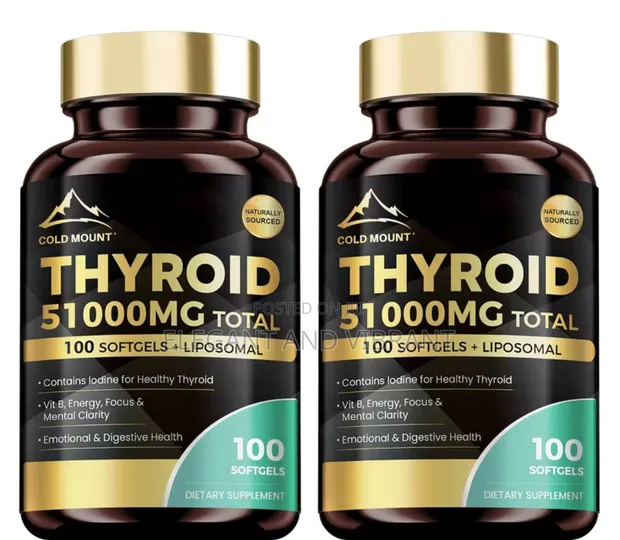 Thyroid Health Support Supplement - Mood, Energy, Digestion - 1