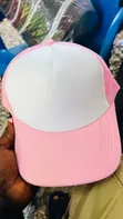 Angel Two-Tone Trucker Hat - Pink & White - 2