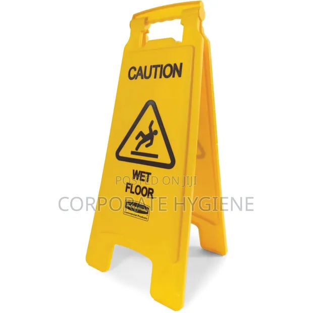 Corporate Hygiene Wet Floor Sign - 1