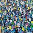 Beautiful Hand-Painted Oil Painting - Madina Market Scene - 2