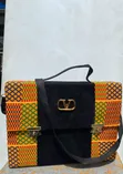 Handmade African Kente Box Bags - 2