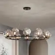 Modern Glass Hanging LED Chandelier - 2