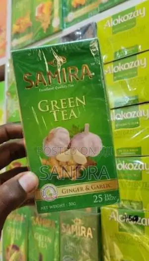 Samira Green Tea with Ginger & Garlic