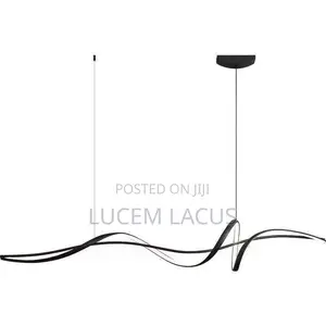 Wave-Inspired Pendant Light