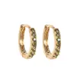 Lumière Pavé Mini Hoops - 1