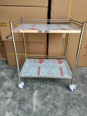 2 Step Medical Trolley