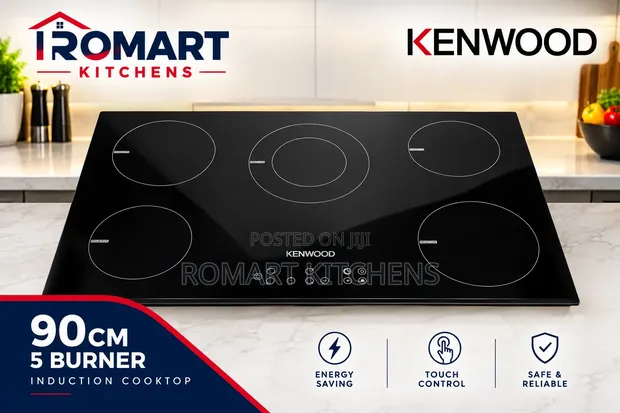 Kenwood 90cm 5-Burner Electric Induction Cooktop - 1