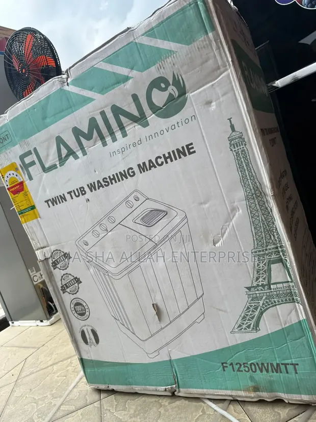 Flamino 12kg Twin Tub Washing Machine - 1