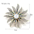 Saphire Soleil Brooch - 1