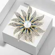 Saphire Soleil Brooch - 2